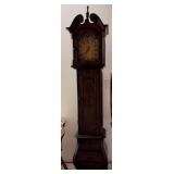 Battery Grandfather Clock & Storage Cabinet