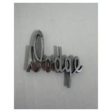 Vintage Chrome DODGE Car Emblem