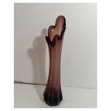 Purple Swung Vase