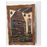 Vintage 3D Colonial Wall Art