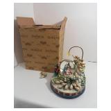 Jim Shore Musical Christmas Nativity Snow Globe