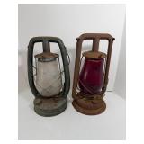 Vintage Lantern Pair