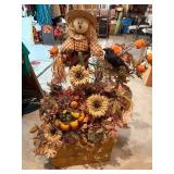 Fall Scarecrow Porch Decor
