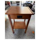 Mission Style Wood Side Table