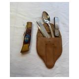 Vintage Boy Scouts Pocket Knife & Utensils