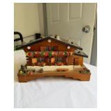 Swiss Cottage Ballerina Jewelry Box
