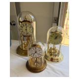 3 Anniversary Clocks
