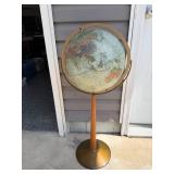 Mid Century Vintage Floor Standing Globe