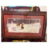 2 Framed Native American Prints