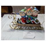 #15 Kringle Express Elves On Sleigh Light Up