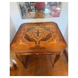 Reproduction Louis XVI Marquetry Table