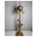 Antique Victorian Brass Table Lamp