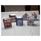 #10 Christmas Cookie Tins Books & Houses