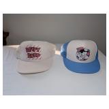 2 Vintage BETTY BOOP Caps Hats
