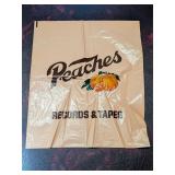Vintage Peaches Records Shopping Bag
