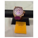 #5 BALLAST Purple & Gold Watch