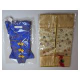 2 Chinese Bottle Covers
