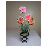 MacKenzie-Childs Flower Pot