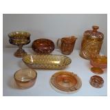 Marigold Carnival Glass LOT