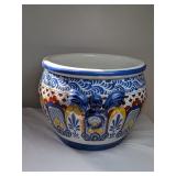 Mexican Talavera Style Large Planter