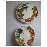 Fruit Motif Dinner Set Pier One 1