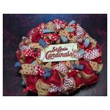 St. Louis Cardinals Handmade Wreath