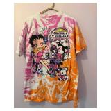 Tie Dye BETTY BOOP T-Shirt 1994 - L