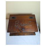 Vintage Wood Bread Box