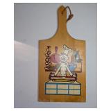 Vintage Chef Cutting Board