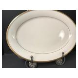 LENOX GOLD TRIMMED PLATTER DIMENSION COLLECTION "E