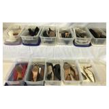 11 PAIR LADIES DRESS SHOESS - USED