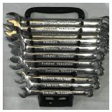 11 PC CHROME VANADIUM COMBINATION SET 8mm - 18mm