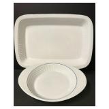 DANSK BISTRO CHRISTIANSHAVN SERVING DISHES X2