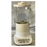 KITCHEN AID BLENDER 40oz (5CUPS)  KSB5WH LIKE NEW