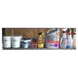 LOT OF CLEANING & SANITIZING CLEANERS SEE LIST