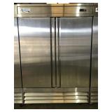 AVANTCO  DOUBLE  DOOR STAINLESS REFRIGERATOR 39.4ï¿½
