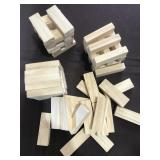 'JENGA' BLOCKS WITH STORAGE BAG