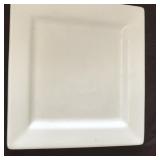 LOT OF 8 ITI SQUARE CHINA PLATES, APPROX. 10.5'