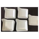 LOT OF 27 SMALL FINGER FOOD BUFFET PLATES   DC892