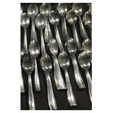 LOT OF 48 DESSERT SPOONS  7.25'