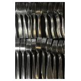LOT OF 48 DINNER FORKS 8'