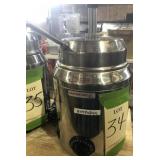 SERVER S/STEEL HOT FUDGE DISPENSER 0723