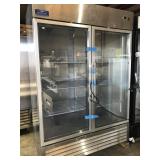 ARCTIC AIR DOUBLE GLASS DOOR REFRIGERATOR 38ï¿½