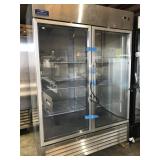 ARCTIC AIR DOUBLE GLASS DOOR REFRIGERATOR 38ï¿½