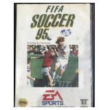 SEGA  FIFA SOCCER 95 GAME CARTRDGE & CASE UNTESTED