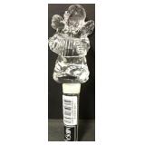 MIKASA  AUSTRIA CRYSTAL CHERUB SONG BOTTLE STOPPER