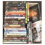 LOT OF 30 ASSORTED DVDS Check pics for titles.