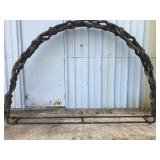 LOT OF 2 LARGE ARCH STAGE PROPS "JUNGLE VINES"