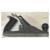VINTGE 9.75" STANLEY BLUE FRAME WOOD PLANE C557MP
