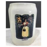 LOWENBRAU CHINA  STONEWARE TANKARD 5" TALL